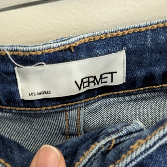 Vervet By Flying Money Blue Jeans. Sz 32 - Picture 4 of 8